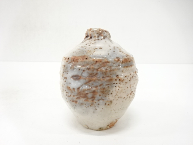  作家物　志野　花入